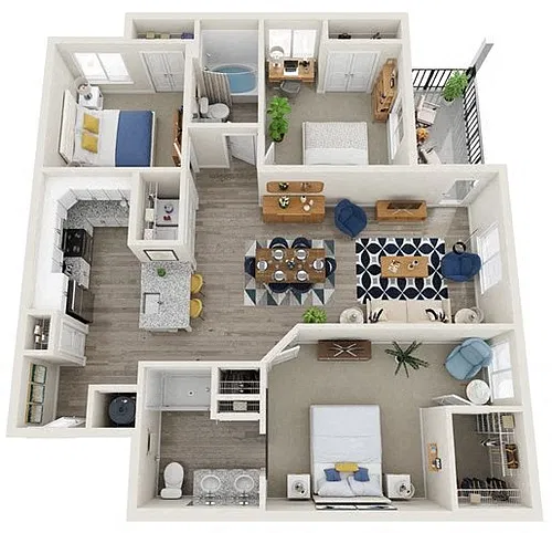 Floor plan Clinch