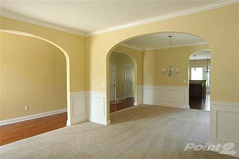 Picture from the formal living room looking into the dining room.
