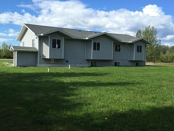 Massive open back yard