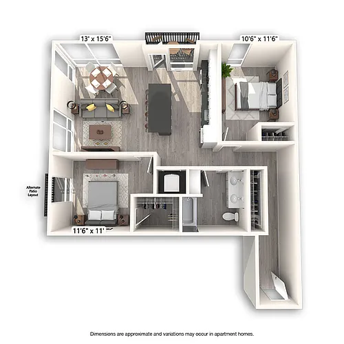 Floor plan Triton