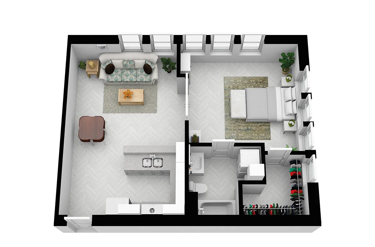 Floor plan 1B (RENO)