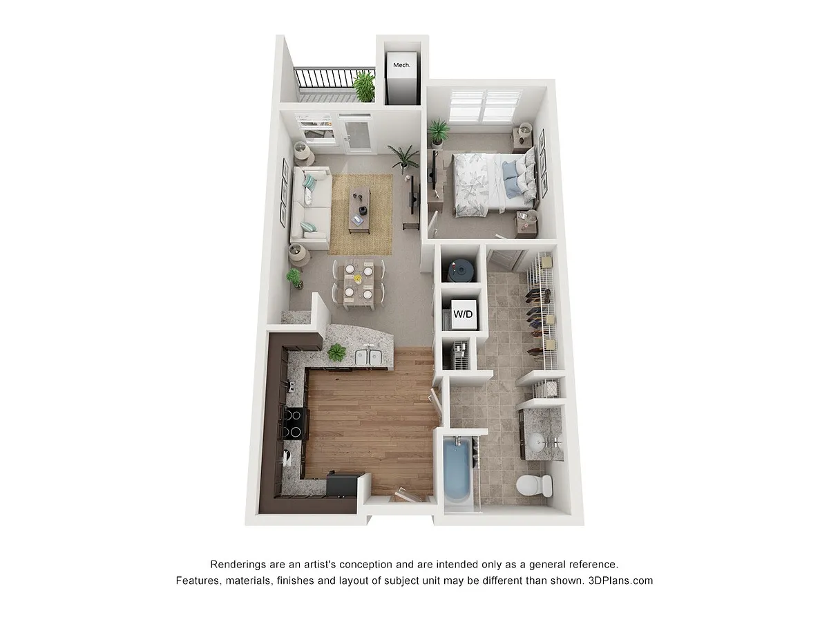 Floor plan The Northside
