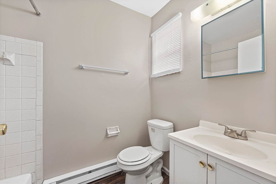 spacious bathroom with added storages