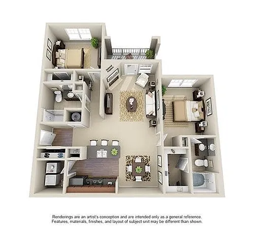 Floor plan Moultrie | Renovated