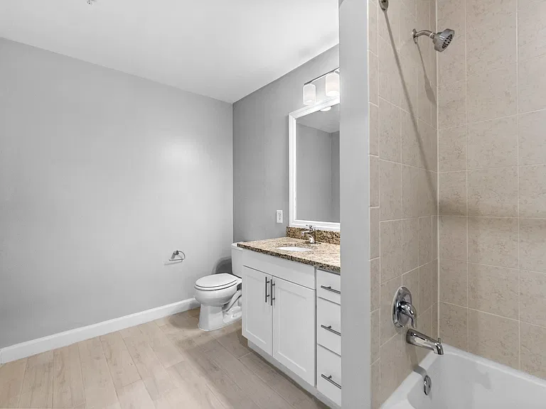 Bright Bathroom at Harbor Pointe, Bayonne, 07002