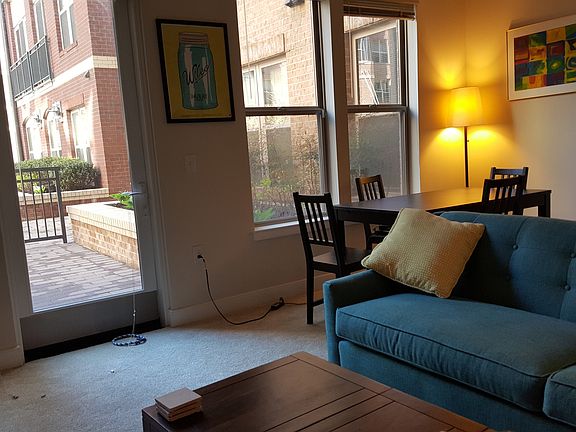 Living Room w/ Private Patio