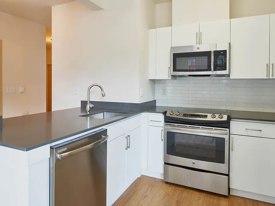 Kitchen with Stainless Steel Appliances