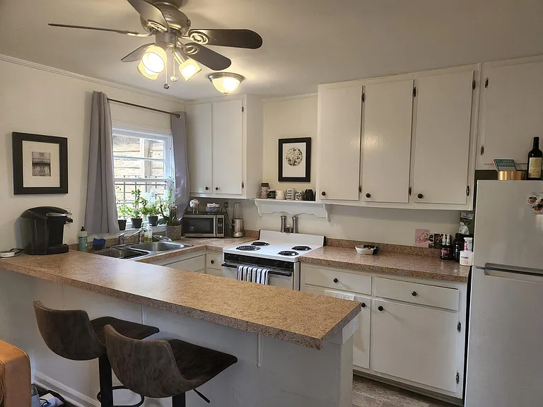 Bar and kitchen