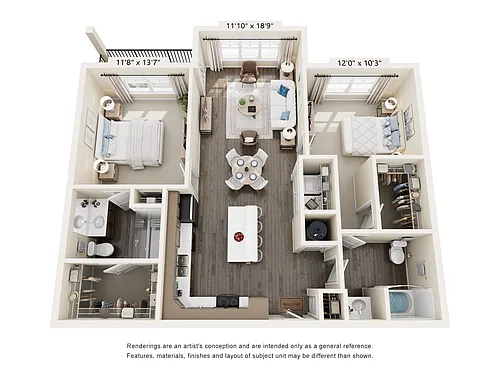Floor plan The Sound