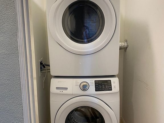new Samsung washer and dryer