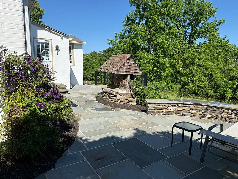 Rear- extended Slate Patio