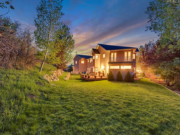 Backyard facing west