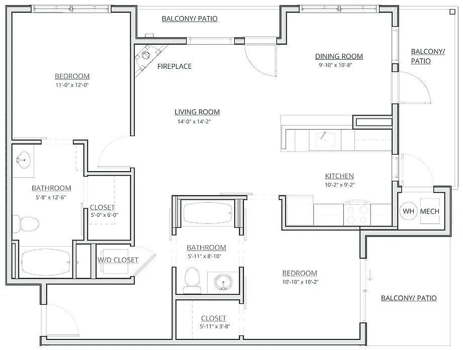 Floor plan Haystack
