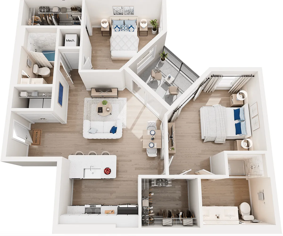 Floor plan Ocean Mist