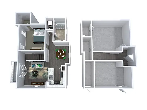 Floor plan A4 - A4 - 1x1