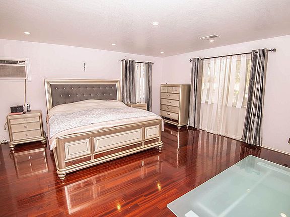 Wood floor Master Bedroom