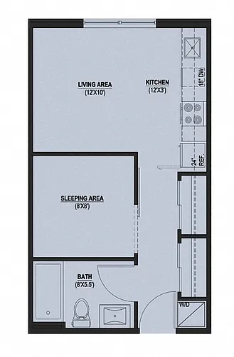 Floor plan The George