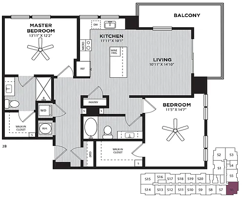Floor plan Newsie