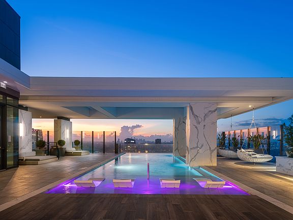 Pool with Panoramic City Views