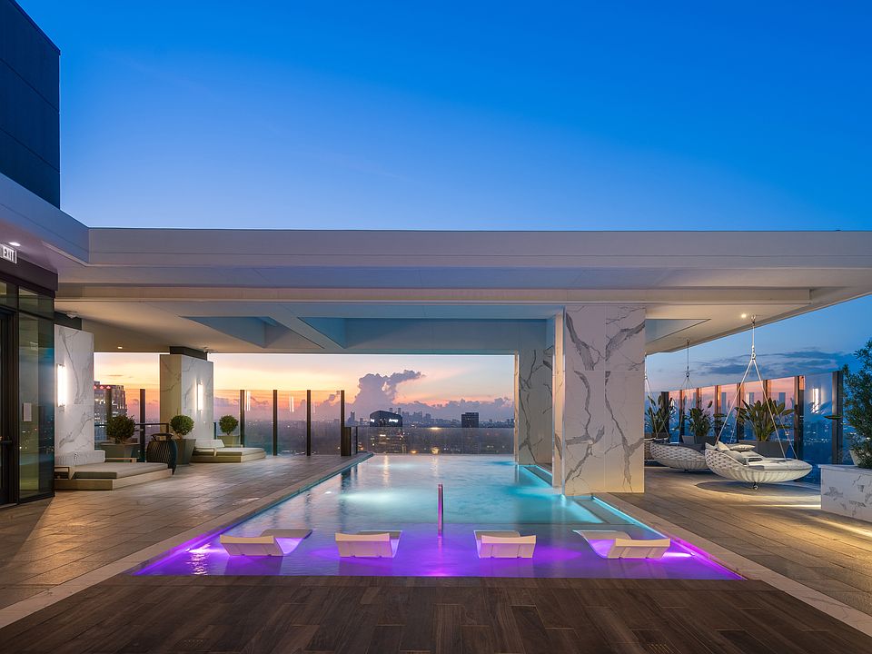 Pool with Panoramic City Views