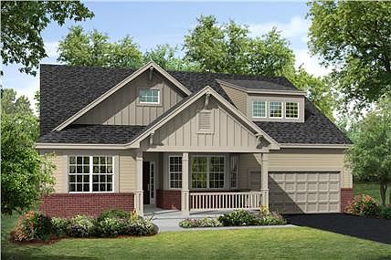 Elevation A with optional brick and bonus room