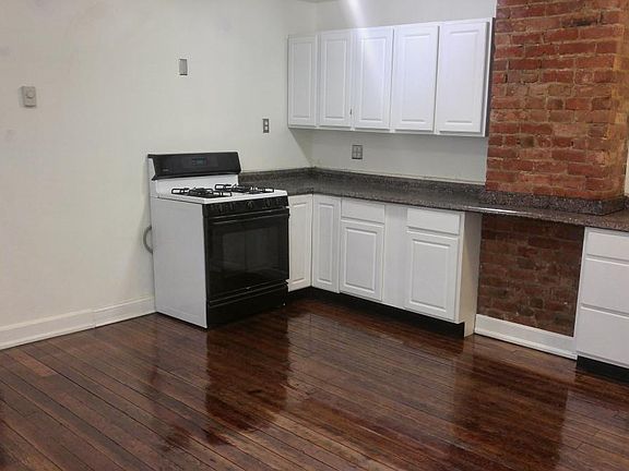 Kitchen view from back door