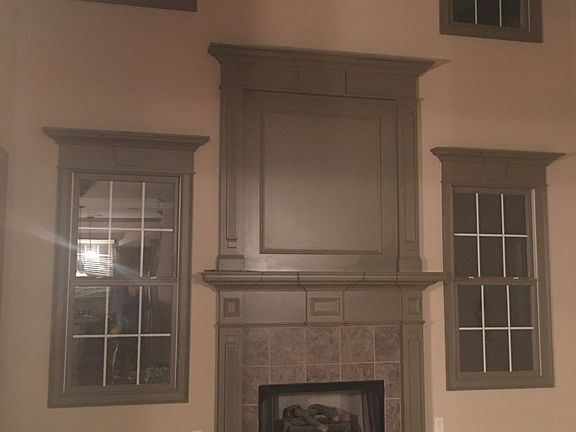 Beautiful custom molding.