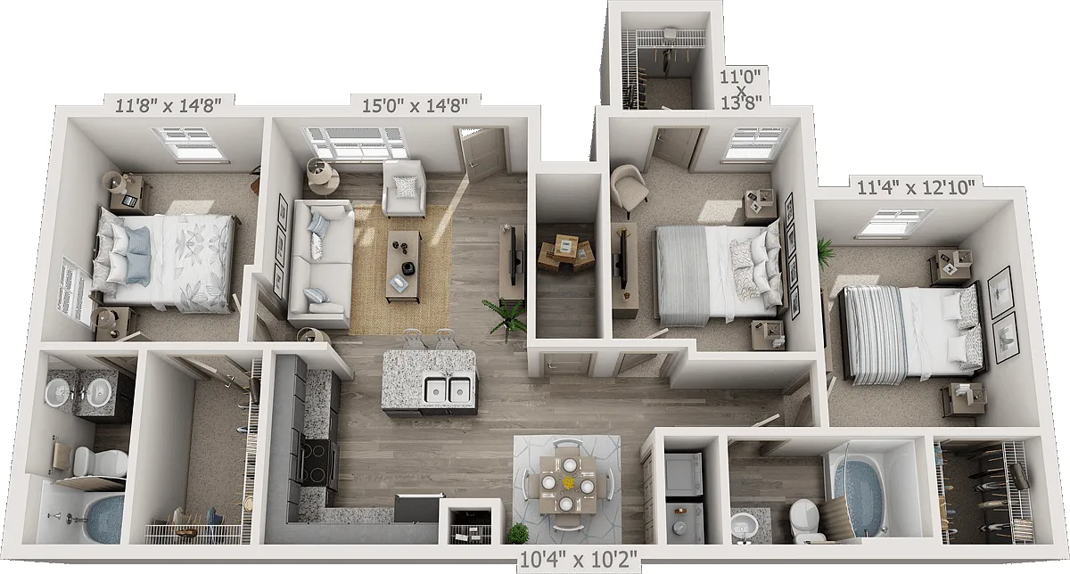 Floor plan C1
