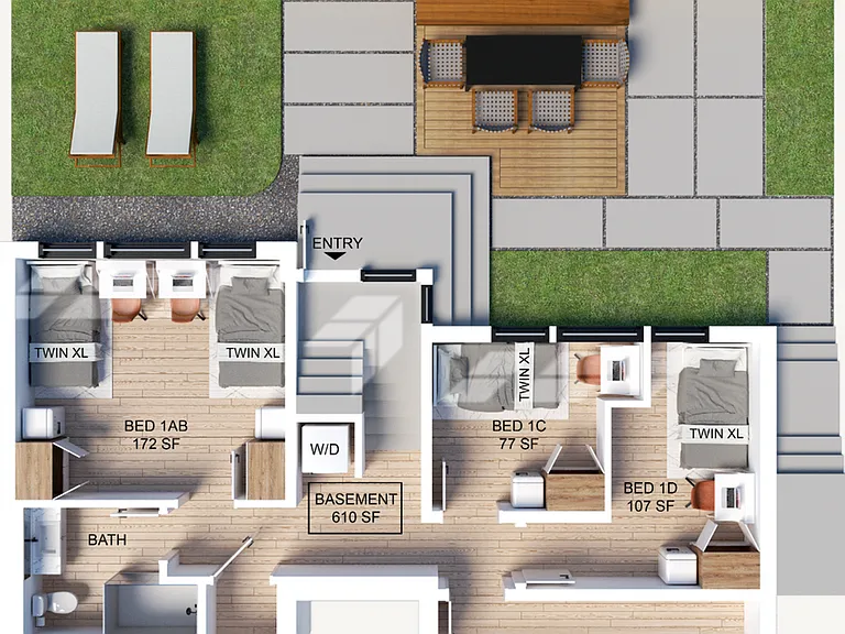 Lower Level Floorplan Lower Level Floorplan