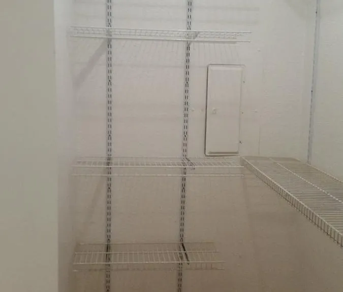 Walk in closet upstairs