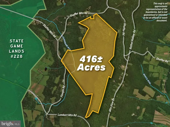 416/ACRE S Shaffer Mountain Rd, Cairnbrook, PA 15924