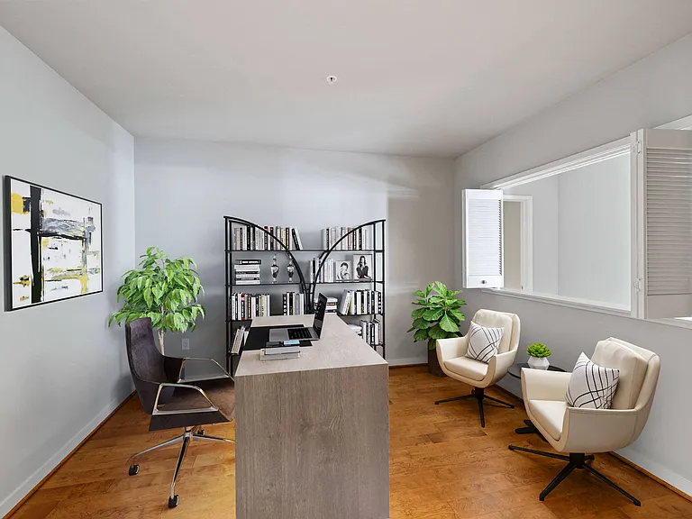 Comfortably work from home with a dedicated office space!