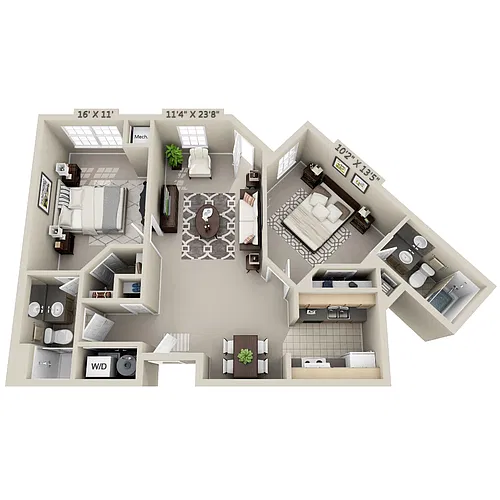 Floor plan Rockbridge