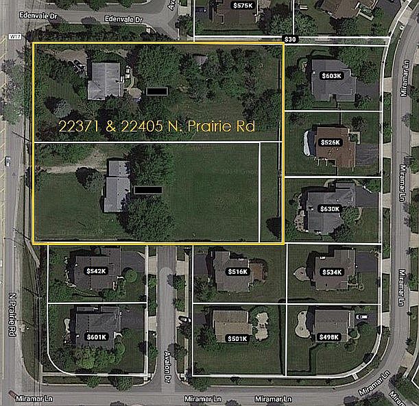 Sale includes both lots