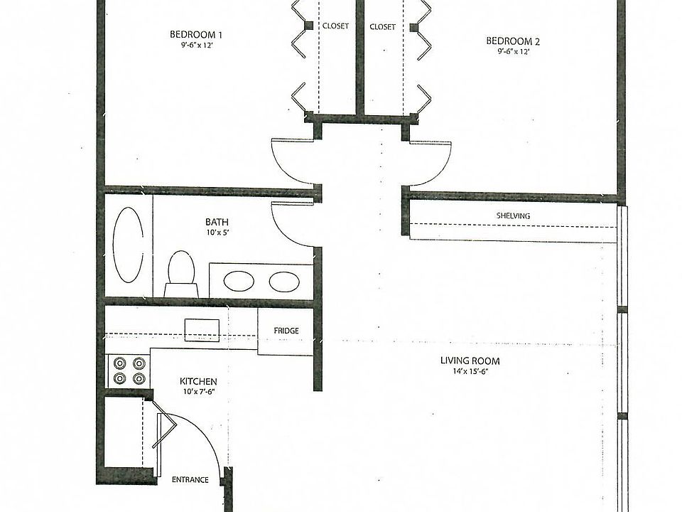 Packard 2 bedroom