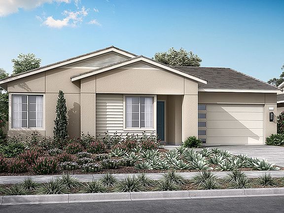 Transitional Ranch Exterior Style Rendering