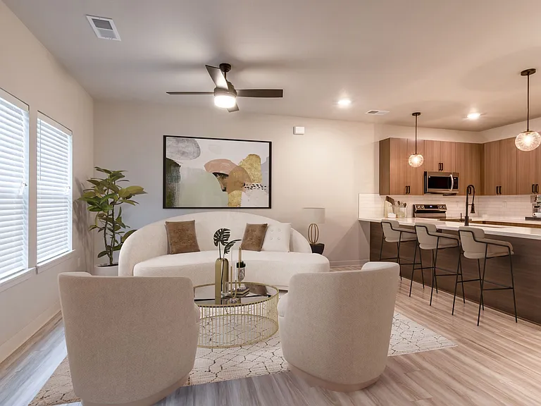 Open Layouts with Designer LVT Floors