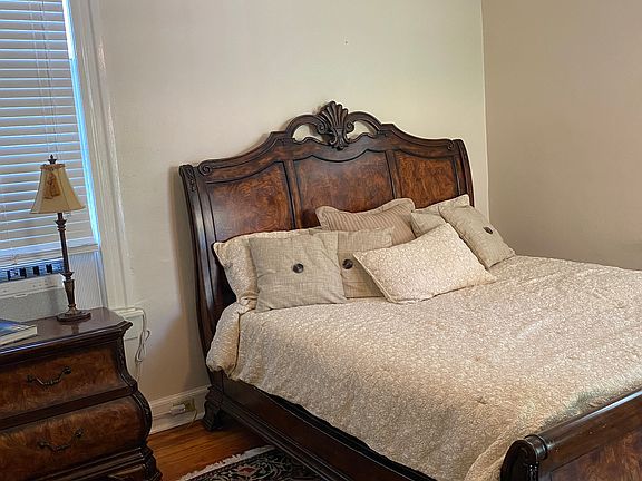 Bedroom works with a king bed.