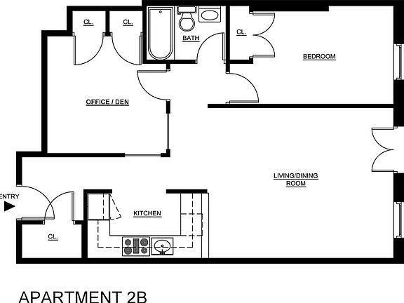 2nd image of 124 E 27th St APT 2B