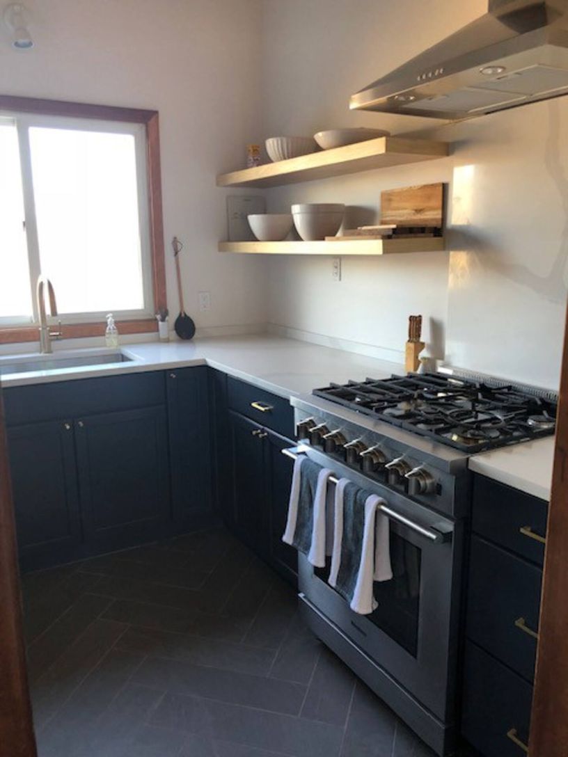 renovated kitchen