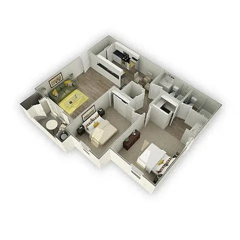 Floor plan 2B Renovation 3