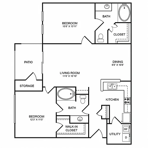 Floor plan B2