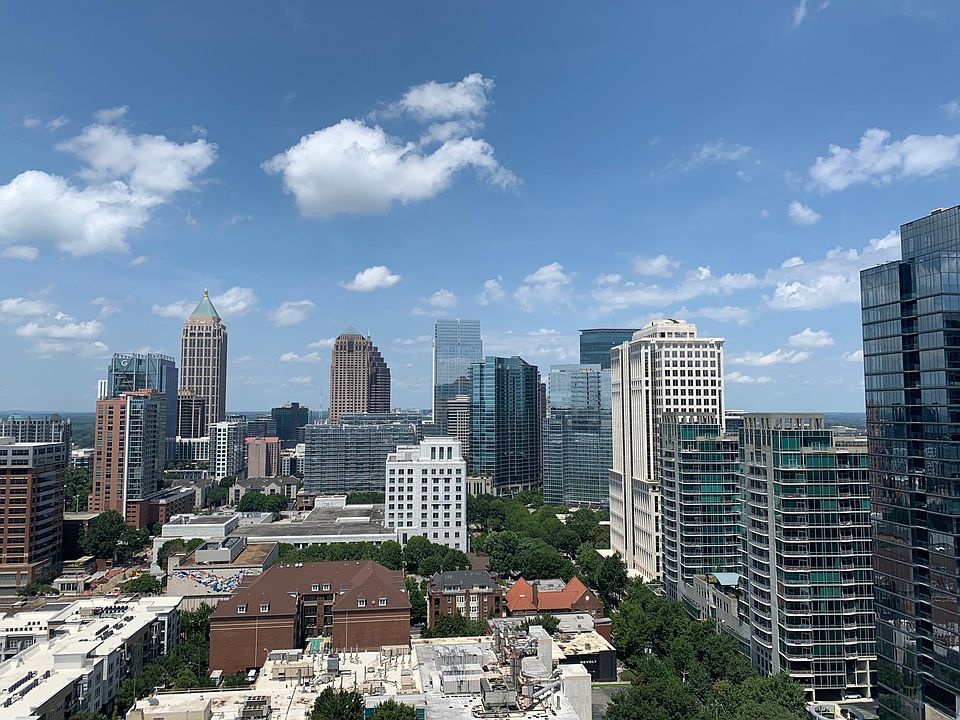 North facing view from 22nd floor