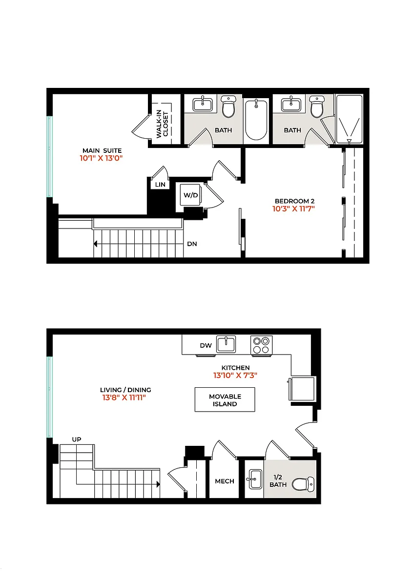 Floor plan A22TH