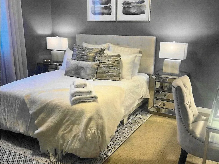 Fully furnished bedroom