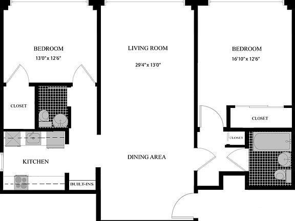 2nd image of 315 W 57th St APT 18B