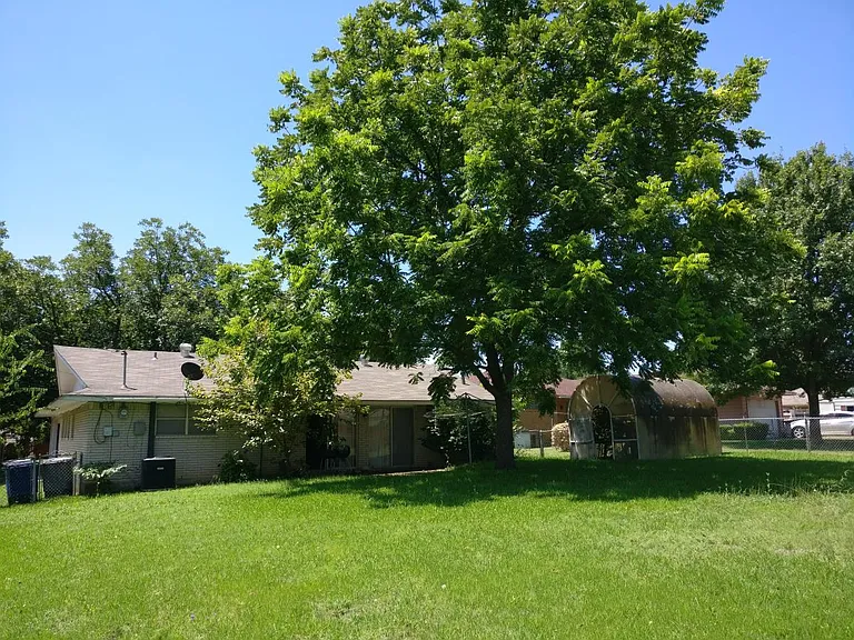 Back yard view
