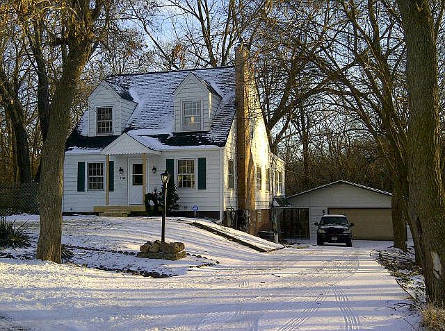 view from Beaver to house