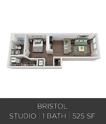 Floor plan Bristol-Renovated