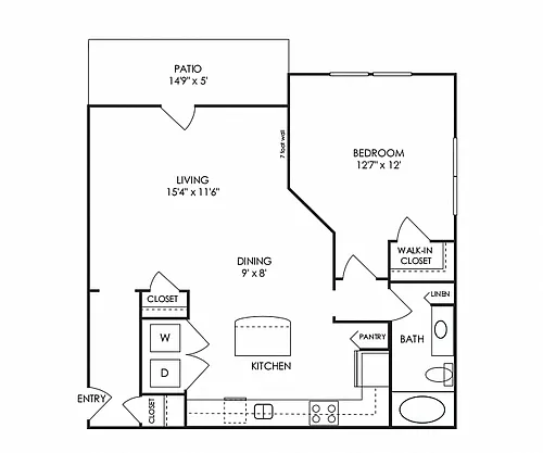 Floor plan A8